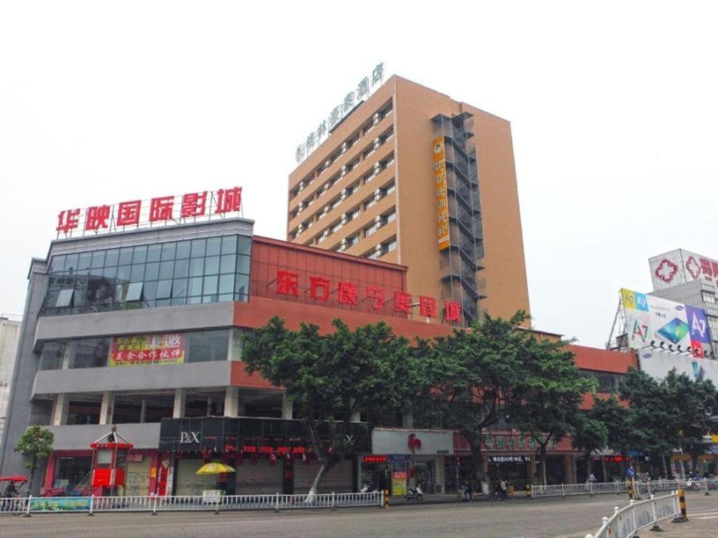 Greentree Inn Guangdong Jieyang Bus Terminal Station Ronghua Avenue Business Hotel Экстерьер фото